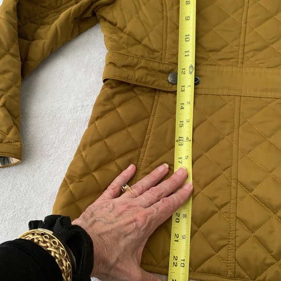 Bititirry gold, quilted jacket, nova check lining extra small - Picture 8 of 10
